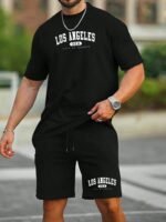 Men’s Drop Shoulder T-Shirt Set - Image 11