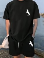 Men’s Drop Shoulder T-Shirt Set - Image 7