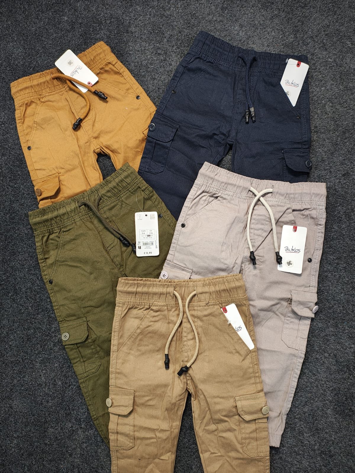 Kids Fancy Cargo Pant (4) Kids Cargo Pants - Image 1