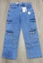 Ladies’ Cargo Baggy Pants - Image 4