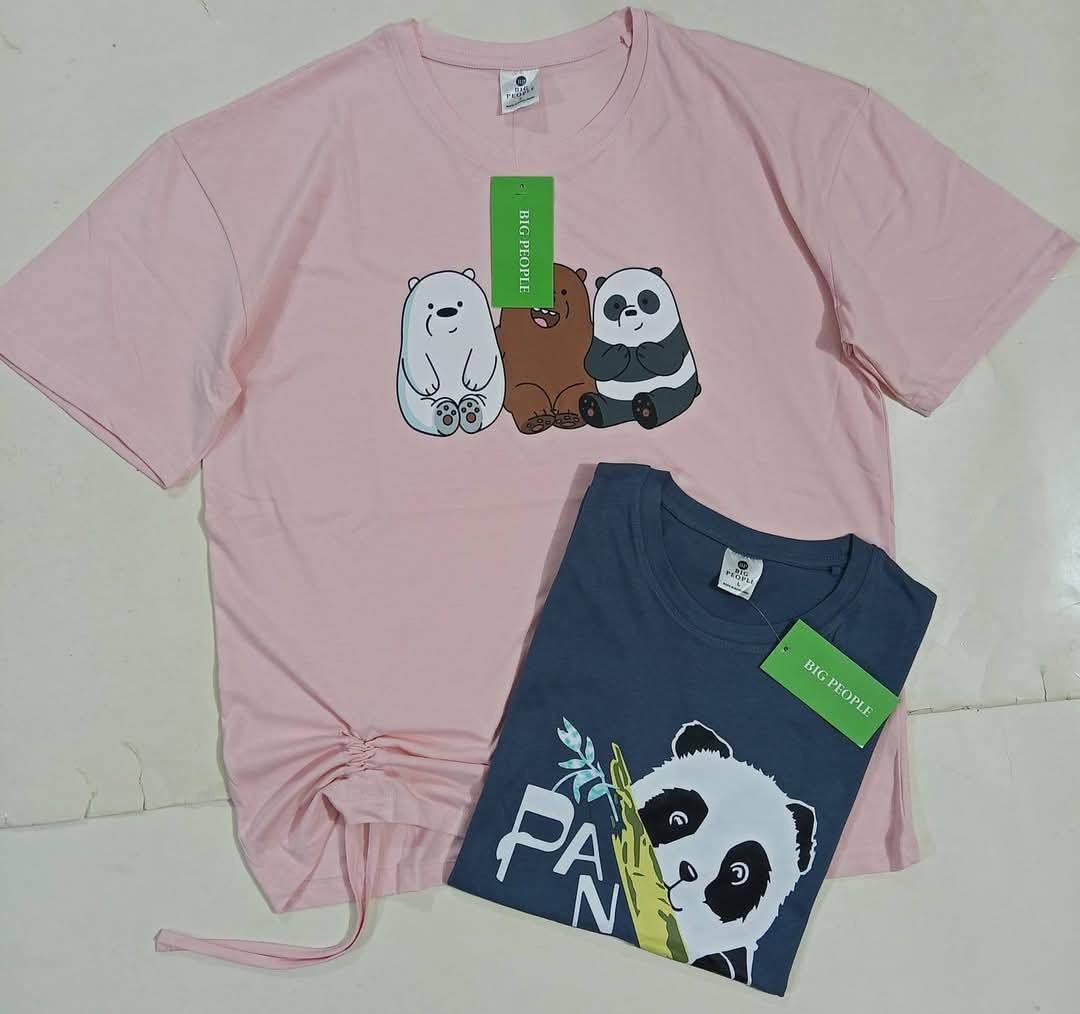 Ladies Drop shoulder tshirt (5) Ladies Drop Shoulder T-Shirt - Image 1