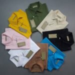 Men’s Woven Polo T-Shirt