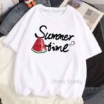 Ladies’ Cotton T-Shirt - Image 7