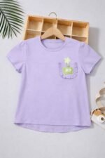 Girls Cotton T-Shirt - Image 52
