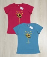 Girls Cotton T-Shirt - Image 78