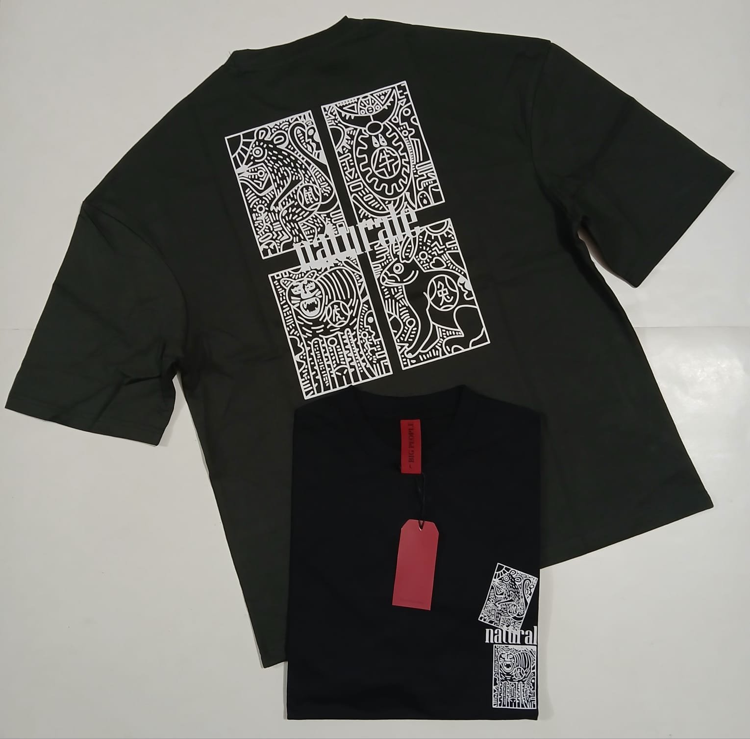 WhatsApp Image 2026-02-26 at 14.06.11 (1) Mens Drop Shoulder T-Shirt - Image 1